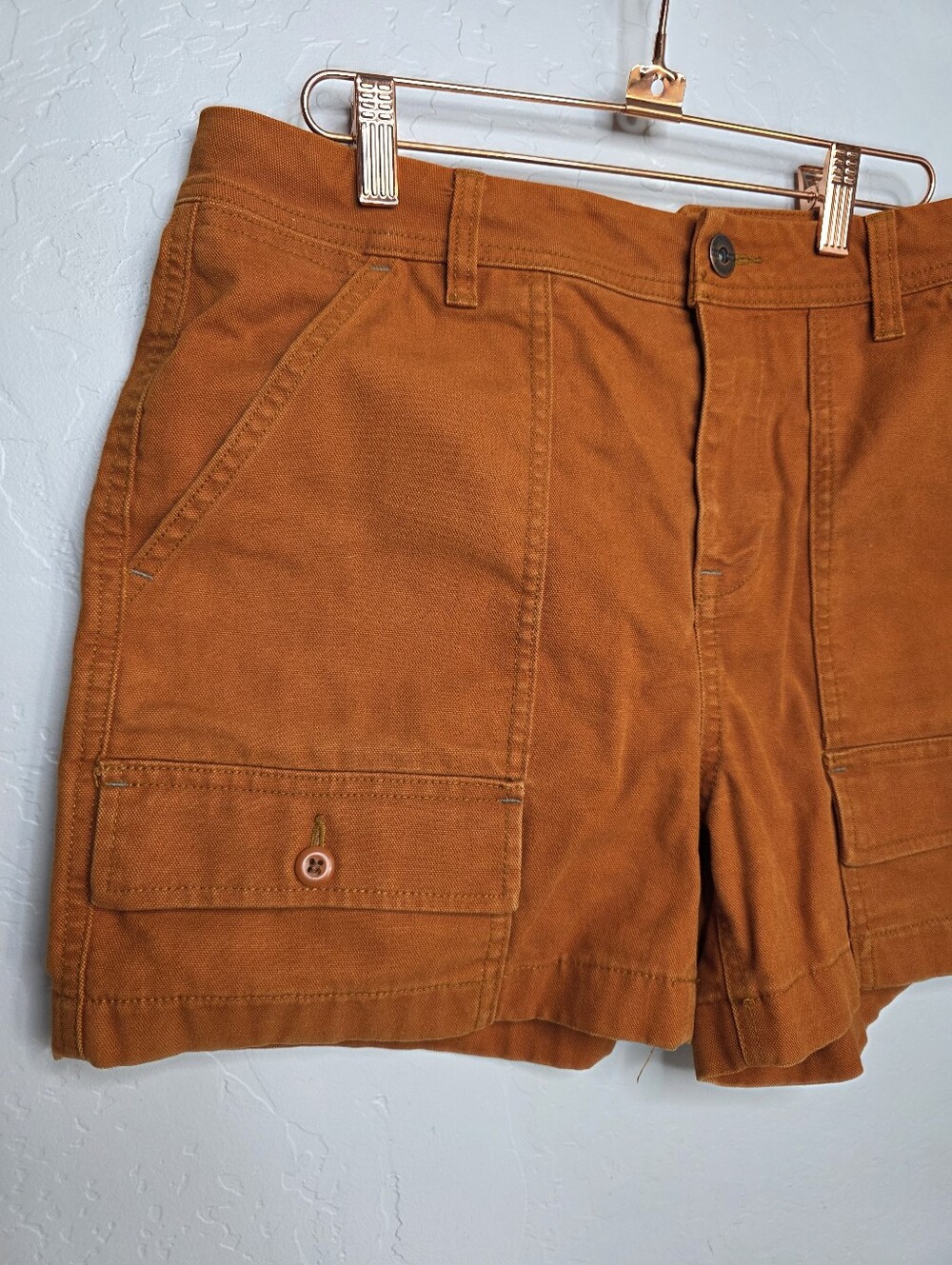 REI Co-Op Trailsmith Shorts Rustic Clay Size 8 - Picture 3 of 10